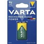 Varta Power 9V 200 mAh 1ks 56722101401 – Zboží Živě