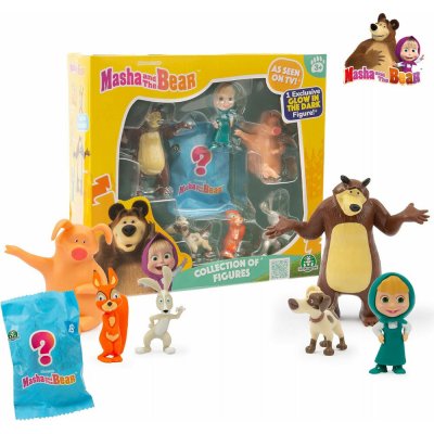 Giochi Preziosi Máša a medvěd Balení 7 figurek – Zboží Mobilmania