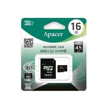 Apacer microSDHC 16 GB UHS-I U1 AP16GMCSH10U1-R