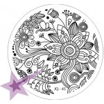 Starnails Razítkovací destička JQ45 Rostlinné ornamenty krajka – Zboží Dáma