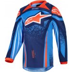 Alpinestars TECHSTAR NOMUR tmavě modrá/oranžová/modrá – Zboží Mobilmania