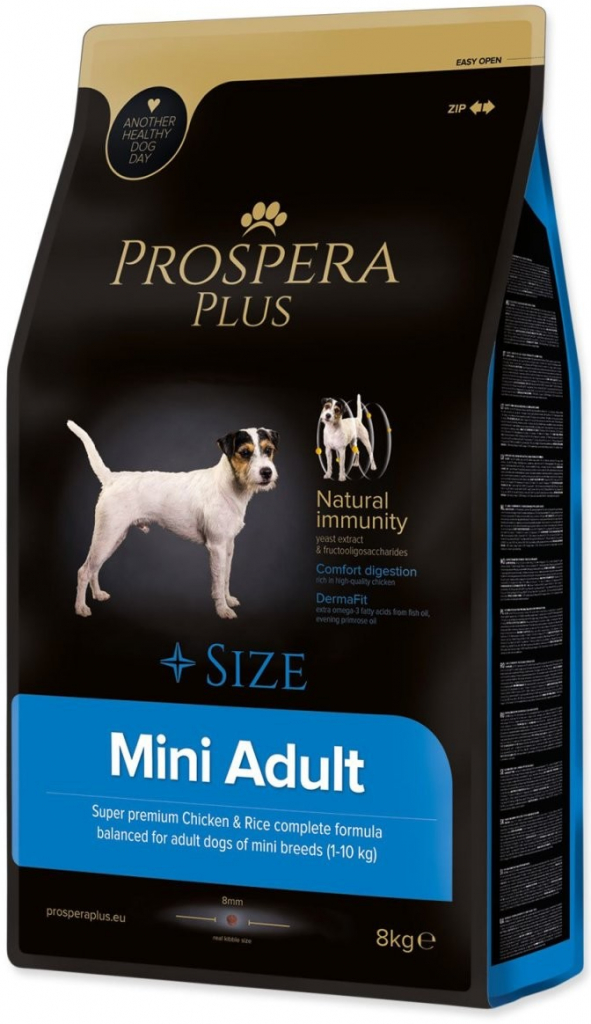 Prospera Plus Mini Adult kuře s rýží 8 kg