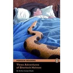 Penguin Readers 4 Three Advantures of Sherlock Holmes Book + MP3