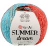 Příze YarnArt Summer Dream 4311 modrá s lososovou