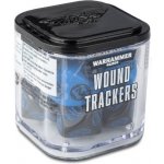 GW Warhammer 40,000 Wound Trackers Blue and Black – Zboží Živě