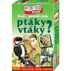 Betexa Pexetrio Plus: Znáš naše ptáky?