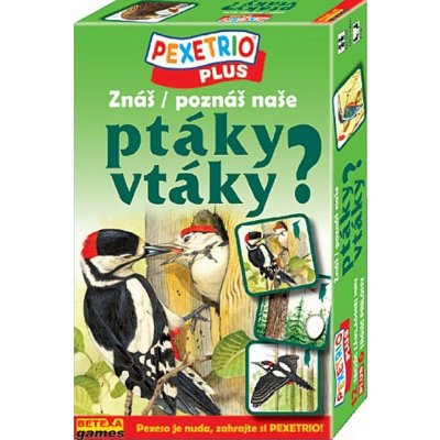 Betexa Pexetrio Plus: Znáš naše ptáky?