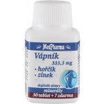 MedPharma Vápník+hořčík+zinek 37 tablet – Hledejceny.cz