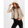 Dámská vesta Basic oboustranná vesta nm-kz-d2-3836-22/-62.43p khaki šedá