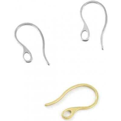 Háčky 22x11mm na náušnice 316L - 1Ks+B - Nerez SL / 1Ks – Hledejceny.cz