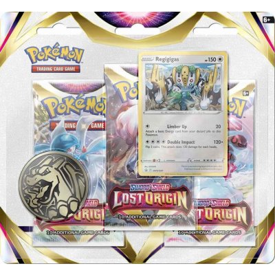 Pokémon TCG Lost Origin 3 Pack Blister Booster Regigigas – Hledejceny.cz