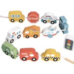 Tooky Toy Navlékání Doprava – Zboží Mobilmania