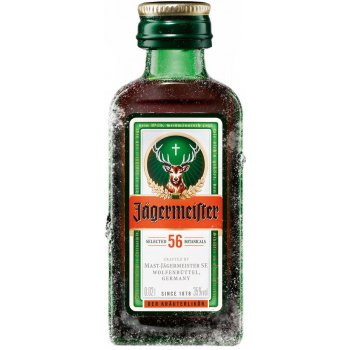 Jägermeister 35% 0,02 l (holá láhev)