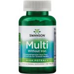 Swanson Multi without Iron Multivitamín bez železa 130 kapslí – Hledejceny.cz