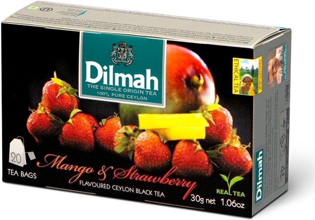 Dilmah Mango a jahoda 20 x 1,5 g