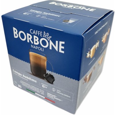 Caffé Borbone Lungo kapsle do Dolce Gusto 16 ks – Zboží Dáma