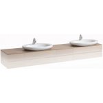 Laufen Alessi one umyvadlová deska 240x1,2x50 cm, otvor vlevo H4246140976301 – Zboží Dáma