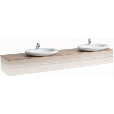 Laufen Alessi one umyvadlová deska 240x1,2x50 cm, otvor vlevo H4246140976301 – Zbozi.Blesk.cz