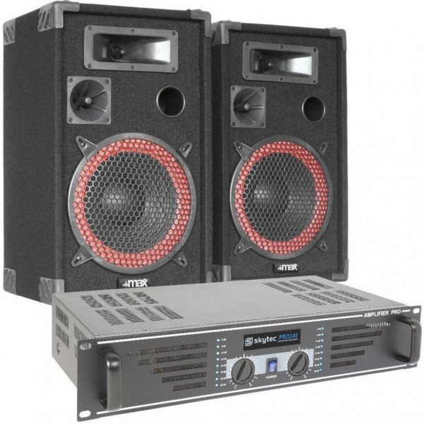 Aparatura pro univerzální použití Skytec 500W PA DJ Disco