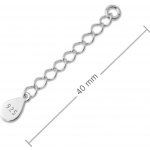 Olivie Stříbrný prodlužovací řetízek 8275 – Zboží Dáma
