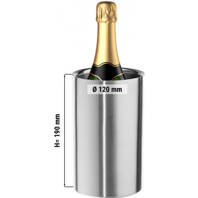 G.Gastro D9782662 Ø 120 mm výška 190 mm pro 1 láhev – Zboží Mobilmania