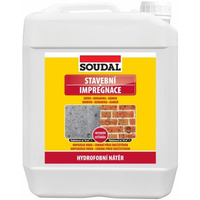 Soudal 1749115 Impregnace stavební 5 l – Zbozi.Blesk.cz