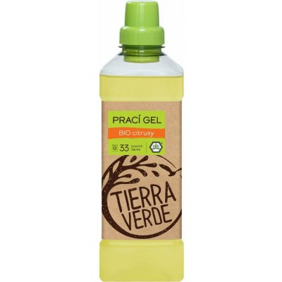Tierra Verde BIO Prací gel s vůní citrusů 1 l – Sleviste.cz