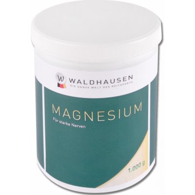 WALDHAUSEN Hořčík Forte pro nervozni koně granulovaný 1 kg – Hledejceny.cz