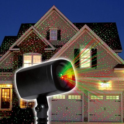 Vánoční laserový projektor k zapíchnutí do země 10911 – Zboží Mobilmania