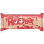 Roo'bar Jahodová tyčinka v růžové čokoládě Bio 30 g – Zboží Dáma