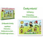 Teddies Mravenečkův tablet plast 30x20x2 cm na baterie se zvukem – Zboží Dáma
