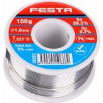 Bezolovnatý cín na pájení 1mm - 100g FESTA – Hledejceny.cz