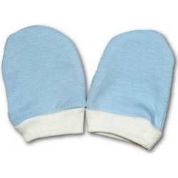NEW BABY Bavlněné rukavičky pro novorozence Modré