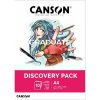 Skicák a náčrtník Canson Discovery Pack Graduate Manga A4 10 listů