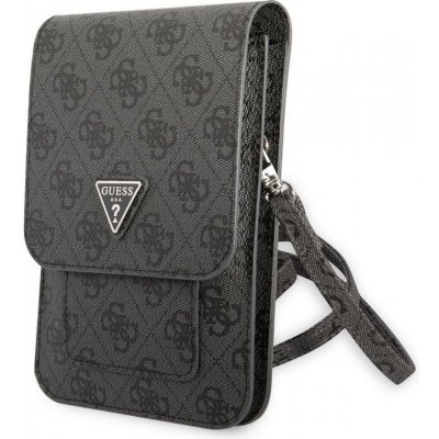 Pouzdro Guess 4G Triangle Logo Phone Bag Universal černé – Zbozi.Blesk.cz