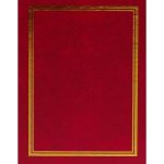 Jednobarevné fotoalbum, 10x15, zasunovací, DPH-4636 Vinyl 1 vínové – Sleviste.cz
