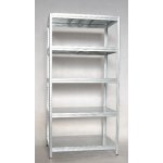 Biedrax Regál 45 x 120 x 240 cm 5 polic – Sleviste.cz