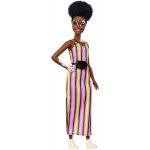 Barbie Modelka 135 s vitiligo pruhované šaty – Hledejceny.cz