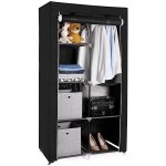 Songmics RYG84H černá 45 x 88 x 168 cm – Zboží Dáma