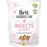 Brit Care Dog Crunchy Cracker Puppy Insects with Whey enriched with Probiotics 200 g – Zboží Mobilmania