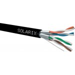Solarix SXKD-6A-STP-PE STP, Cat6A, drát, PE, cívka, 500m – Zboží Živě