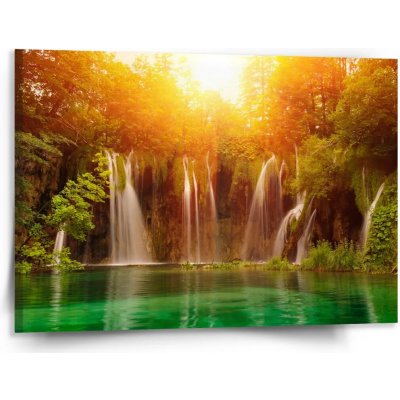 Sablio Obraz Vodopád - 150x110 cm – Hledejceny.cz