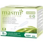 Masmi Tampony Super PLUS z organické bavlny 18 ks – Sleviste.cz