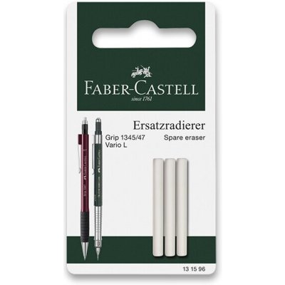 Faber-Castell Náhradní pryž Grip 3 ks blistr 131596 – Zbozi.Blesk.cz
