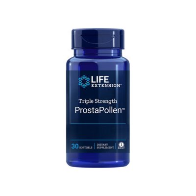 Life Extension Triple Strength ProstaPollen 30 gelové tablety, 378 mg