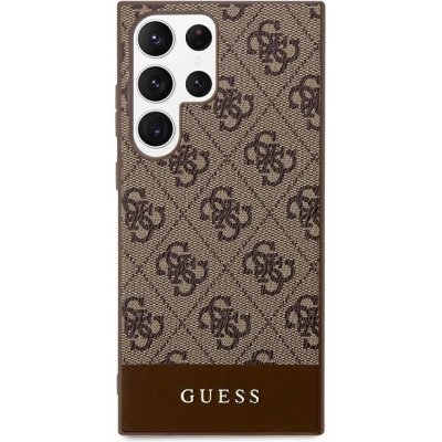 Guess PU 4G Stripe Samsung Galaxy S24 Ultra Brown – Zbozi.Blesk.cz