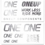 OneUp Decal Kit Handlebar silver – Sleviste.cz