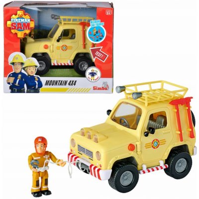 SIMBA Požárník Sam Jeep Figurka – Zboží Mobilmania