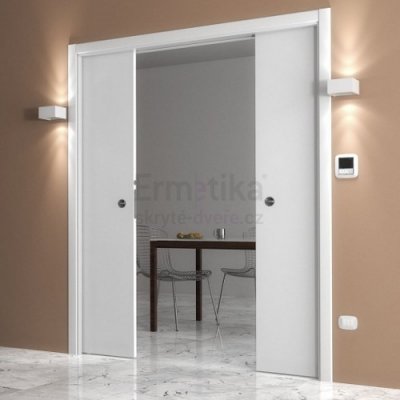 Ermetika LUMINOX pro posuvné dveře 2-křídlé do zdi 1250/2100/150 – Sleviste.cz