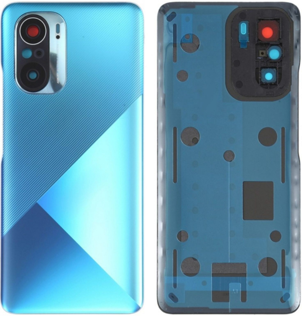 Kryt Xiaomi Poco F3 zadní modrý